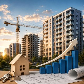 Калужская область: рост продаж квартир в новостройках без ипотеки