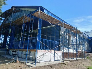 В Тарусском районе завершается ремонт Дома культуры в Барятине