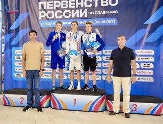 Калужские пловцы завоевали три медали на первенстве России